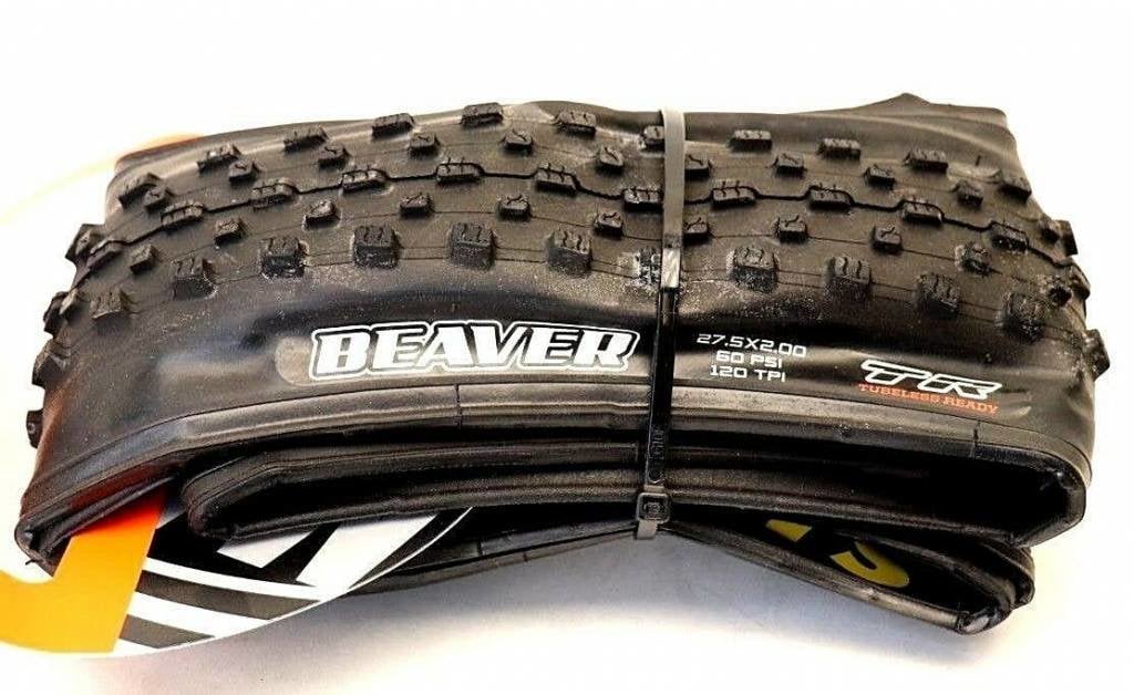 Maxxis Maxxis Beaver 27.5 x 2.00 Tubeless Ready Folding 650B XC MTB Tire Black