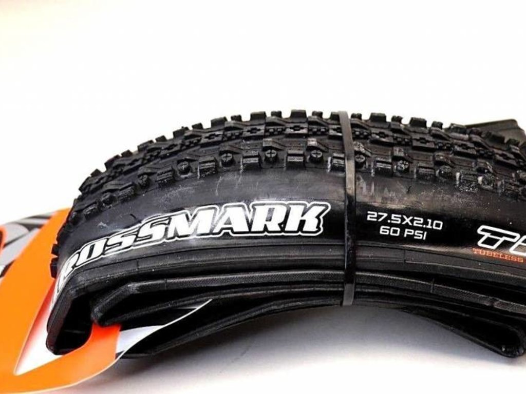 Maxxis Maxxis CrossMark 27.5x2.10 Folding MTB Tubeless Ready Bicycle Tire 60TPI
