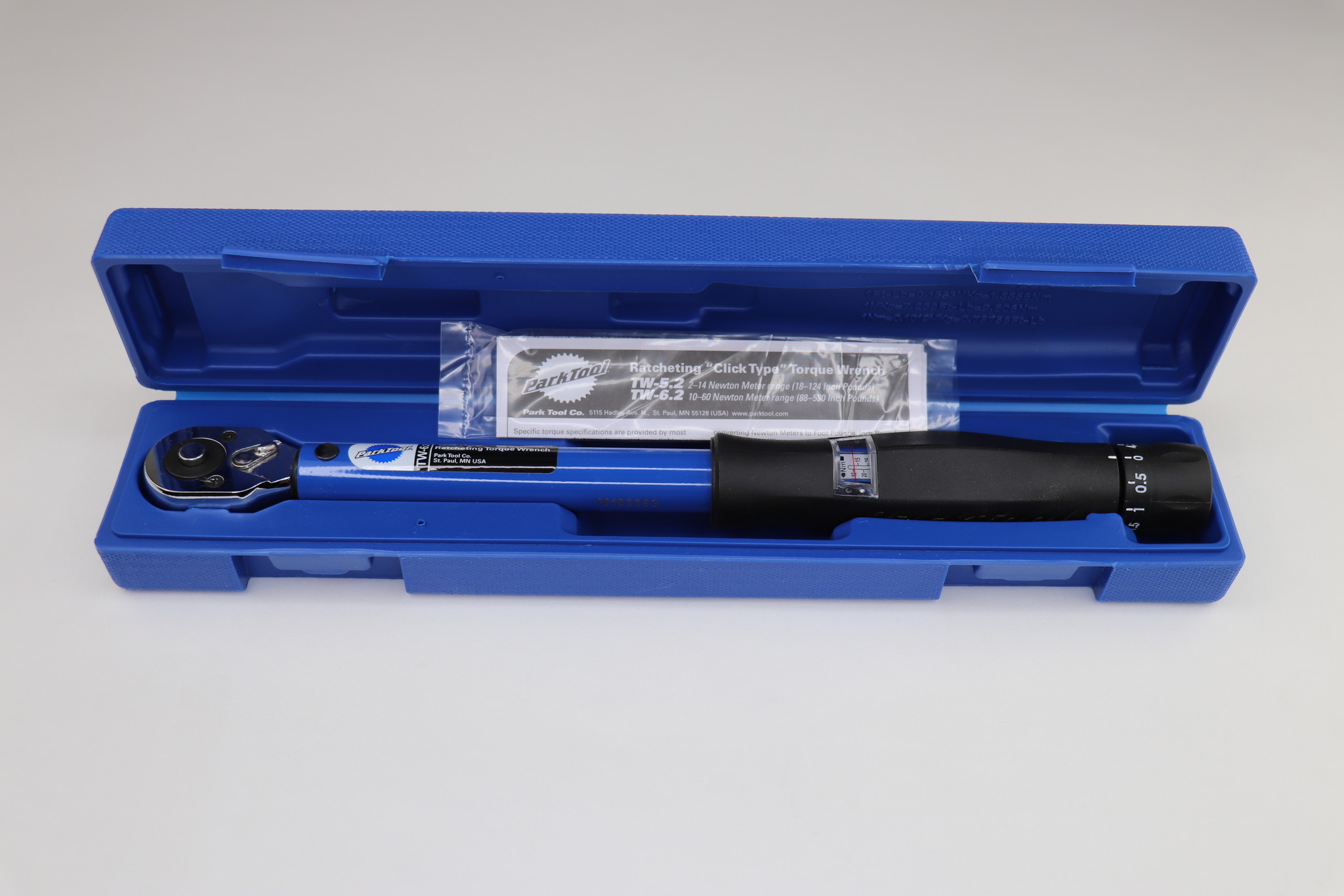 Park Tool TW-6.2 Click Type 3/8 Drive Ratcheting Torque Wrench - World  Class Bikes