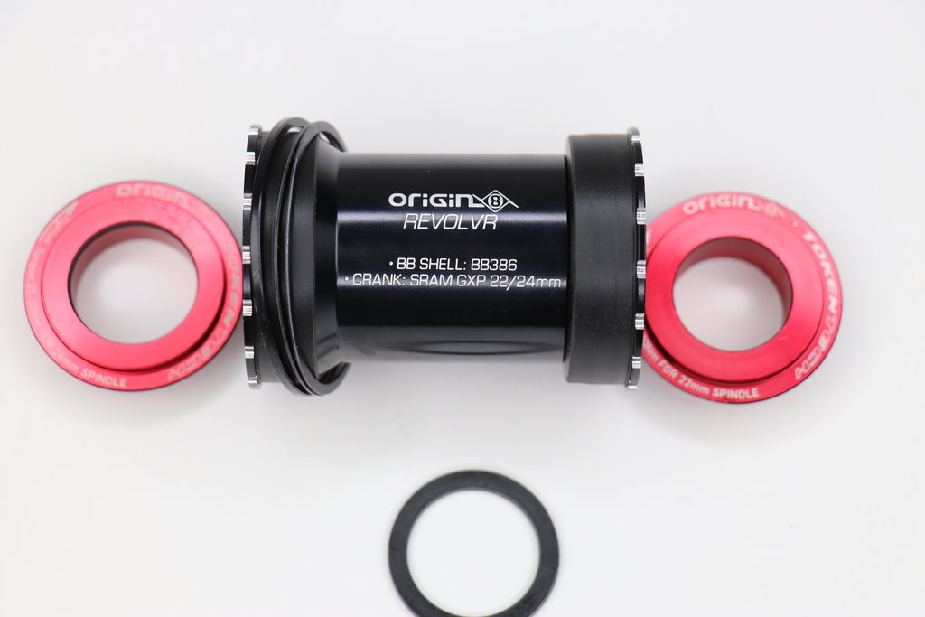 Origin8 Origin8 REVOLVR BB386 Bottom Bracket Works with Sram GXP 22/24mm cranks