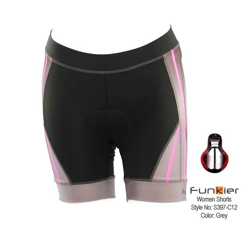 Funkier Funkier Women's Padded Cycling Shorts S397-C12