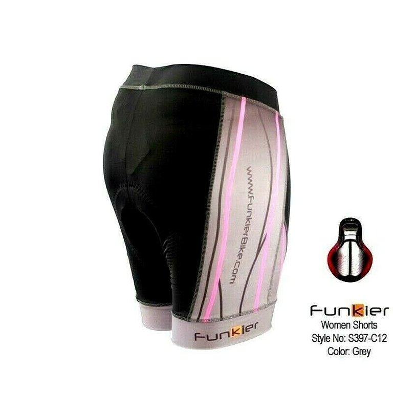 Funkier Funkier Women's Padded Cycling Shorts S397-C12