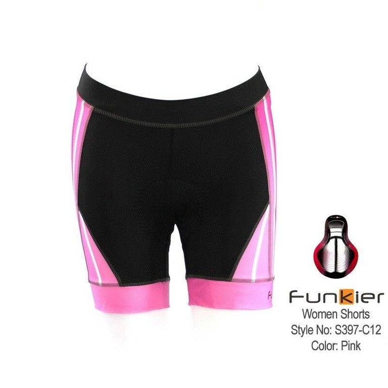 Funkier Funkier Women's Padded Cycling Shorts S397-C12