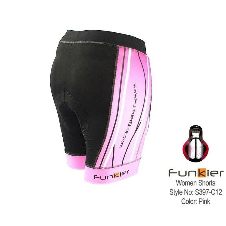 Funkier Funkier Women's Padded Cycling Shorts S397-C12