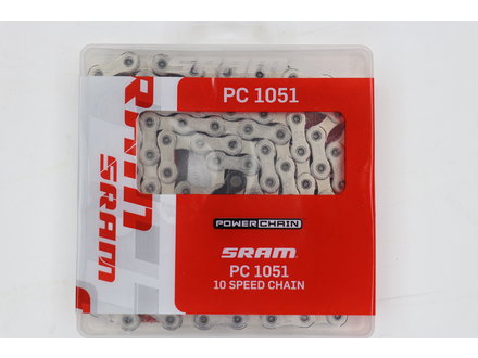 SRAM SRAM PC1051 10 Speed CHAIN, Silver, 114L