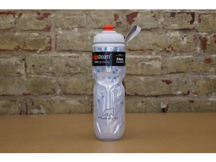POLAR POLAR ZIPSTREAM 24oz Water Bottle Breakaway Blue
