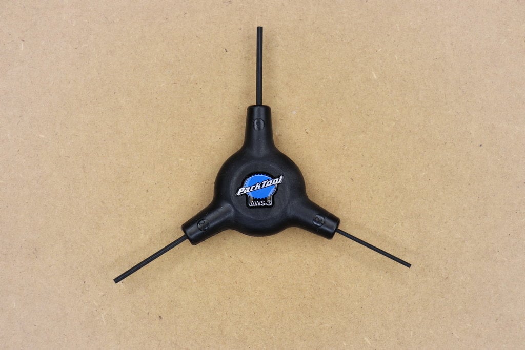 Park Tool Park Tool, AWS-3, 3-way hex wrench, 2mm, 2.5mm and 3mm