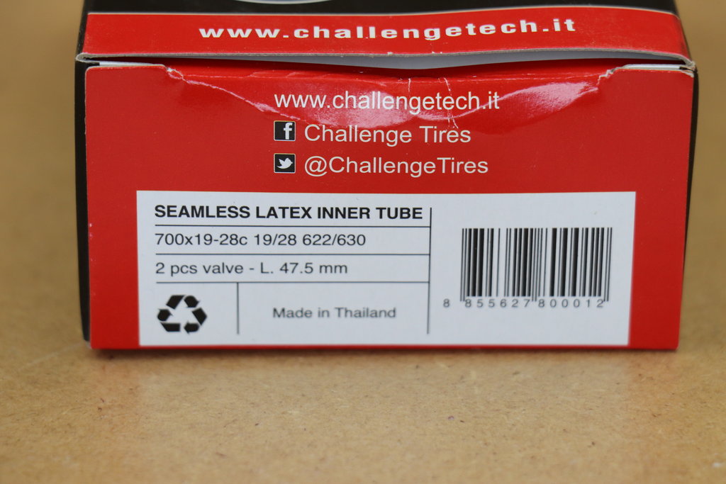 Challenge Tire Challenge Seamless Latex Inner Tubes