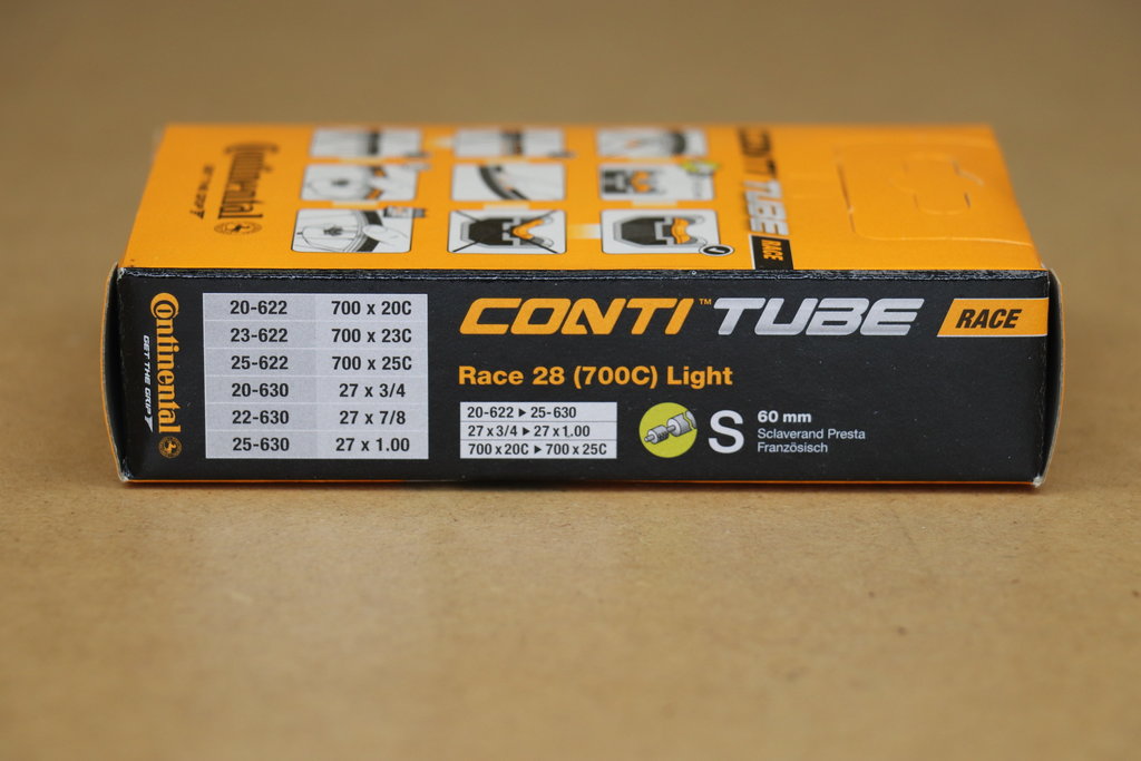 Continental Continental Race Light Inner Tube 700 x 18-25c  Presta Valve