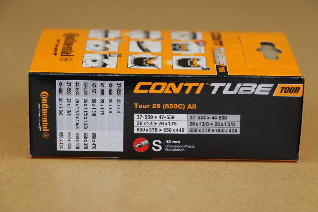 Continental Continental Inner Tube 26 x 1.4-1.75 Presta Valve 42mm