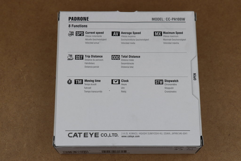 CATEYE CATEYE PADRONE WIRELESS COMPUTER STEALTH With OUT FRONT MOUNT