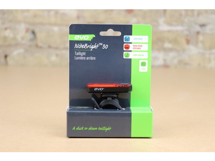 EVO EVO NiteBright 30 Lumen Rear Tail Light