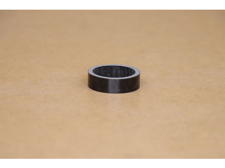 FSA FSA 1-1/8" x 10mm UD Carbon Headset Spacer Black No Logo