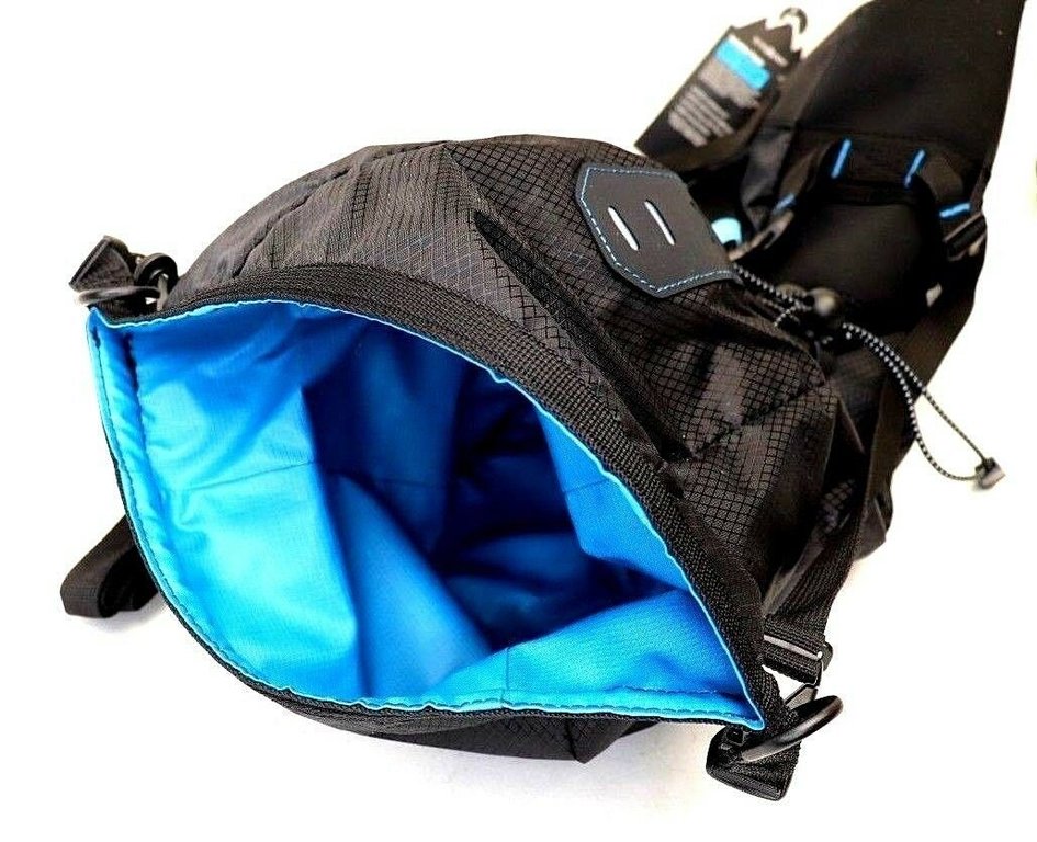 BLACK POINT BLACKPOINT MACROPOD SADDLE PACK 10L BLK/BLUE