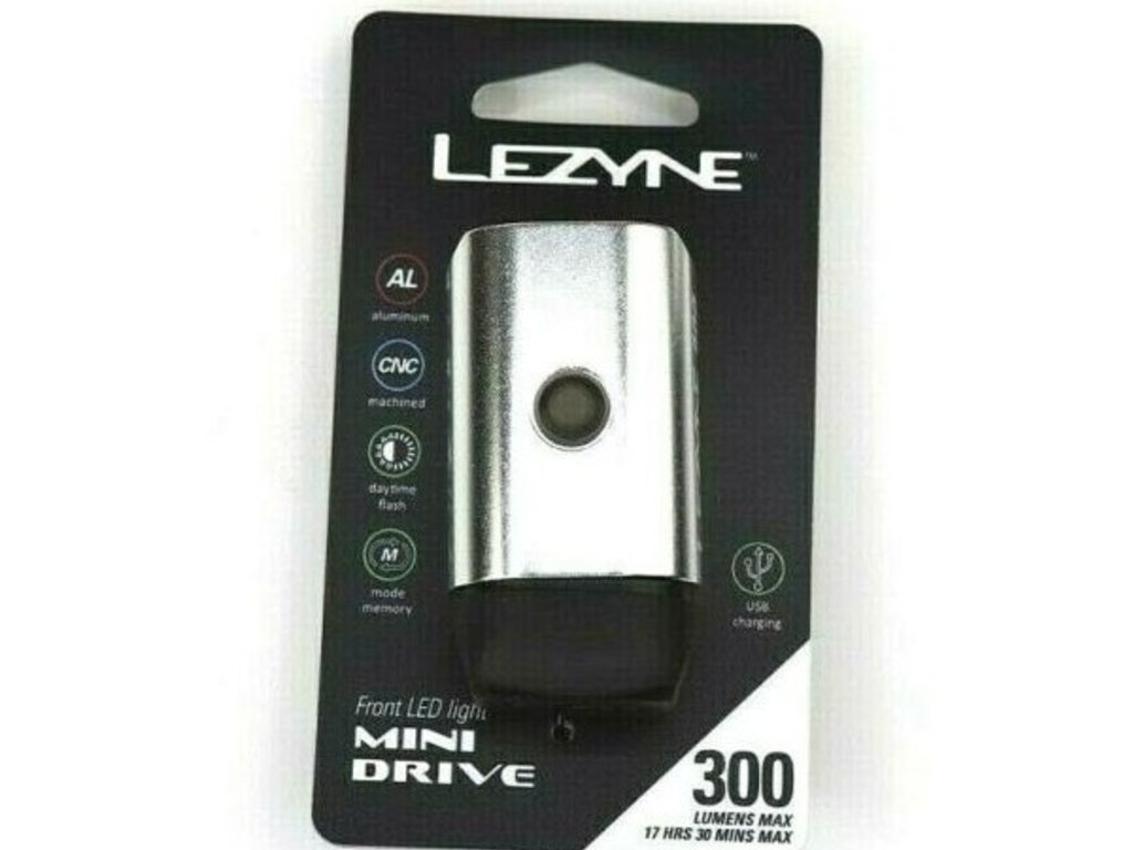Lezyne Lezyne Mini Drive 300 Rechargeble LED Headlight