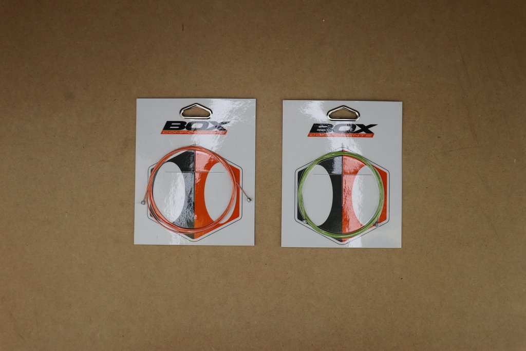 BOX COMPONENTS BOX NANO GEAR WIRE DERAILLEUR CABLE, Orange or Green