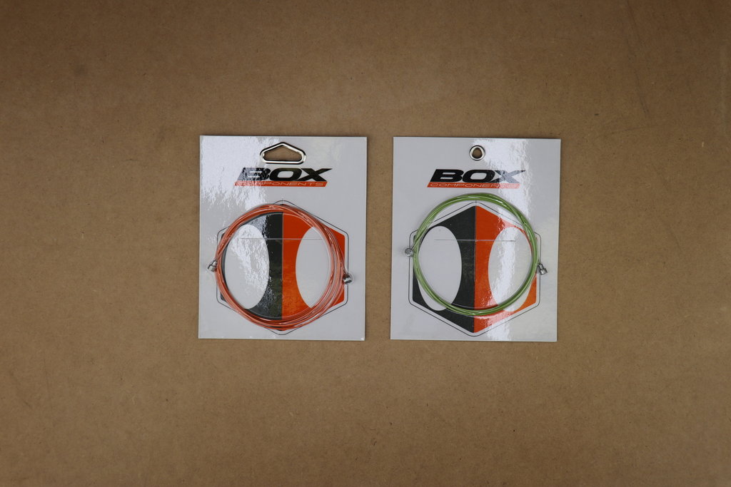 BOX COMPONENTS Box Nano Brake Cable Wire, Orange or Green