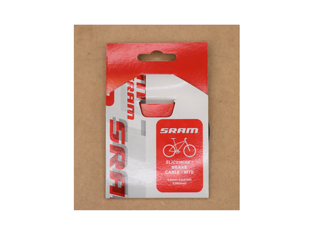 SRAM Sram 1.6mm Coated MTB Brake Cable SlickWire 2350mm Single