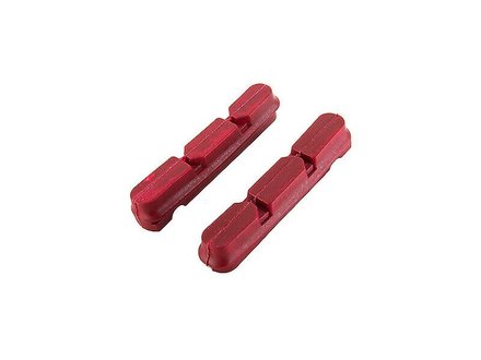 KOOLSTOP KOOL-STOP DURA 2 CARBON RIM BRAKE PADS RED