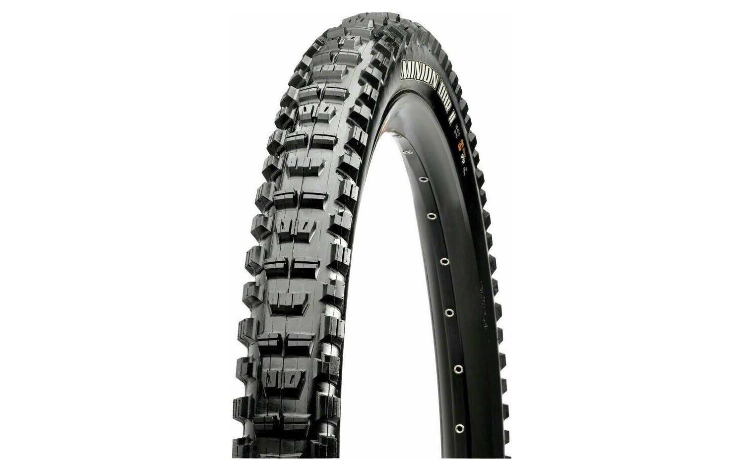 Maxxis Minion DHR II Tire 29 x 2.4WT, TR, Folding, EXO, Dual Maxxis Minion DHR II Tire 29 x 2.4WT, TR, Folding, EXO, Dual