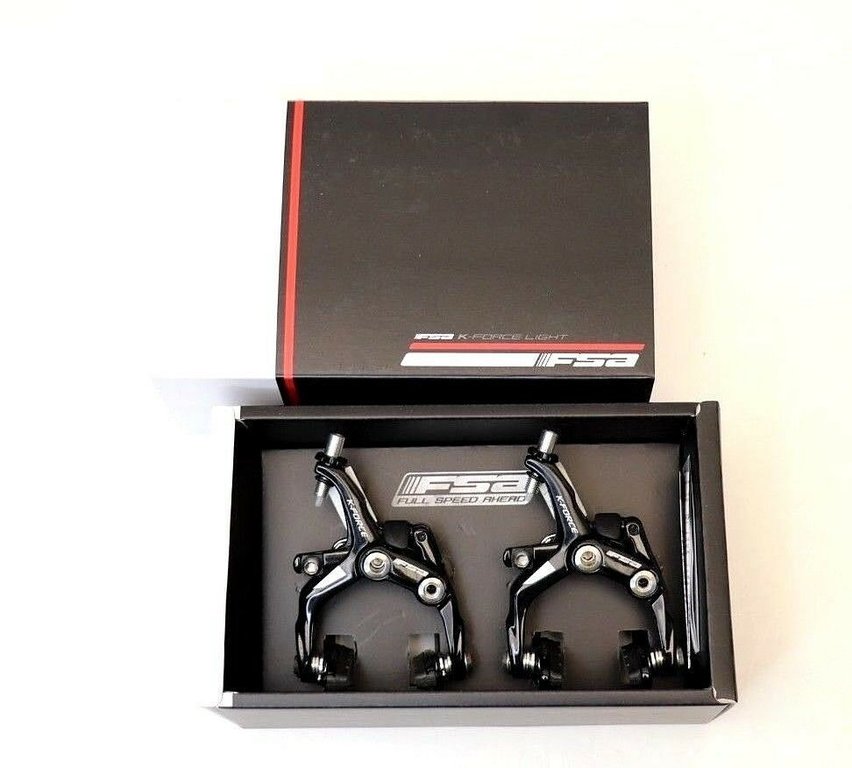 FSA FSA K-Force Light Brakeset Front and Rear Calipers Black