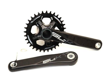 FSA SL-K 1x Carbon Crankset, 175mm Crankarms BB392EVO 32T 1x11 0r 10 speed with