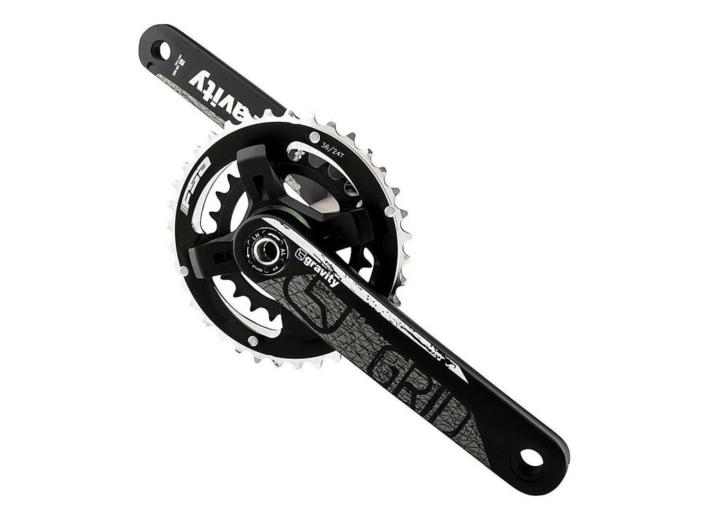 FSA FSA Gravity Grid Megaexo MTB Crankset 38/24t 175mm Black CK-9620S