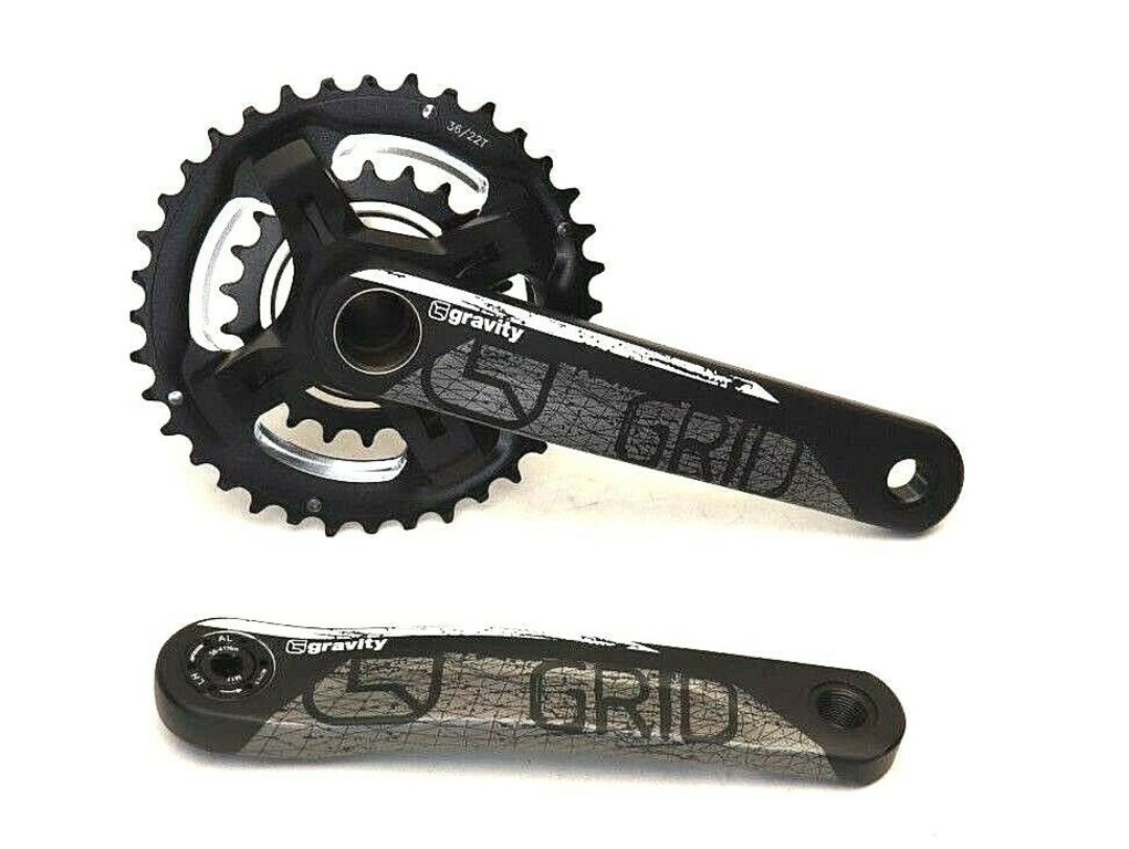 FSA FSA Gravity Grid Megaexo MTB Crankset 38/24t 175mm Black CK-9620S