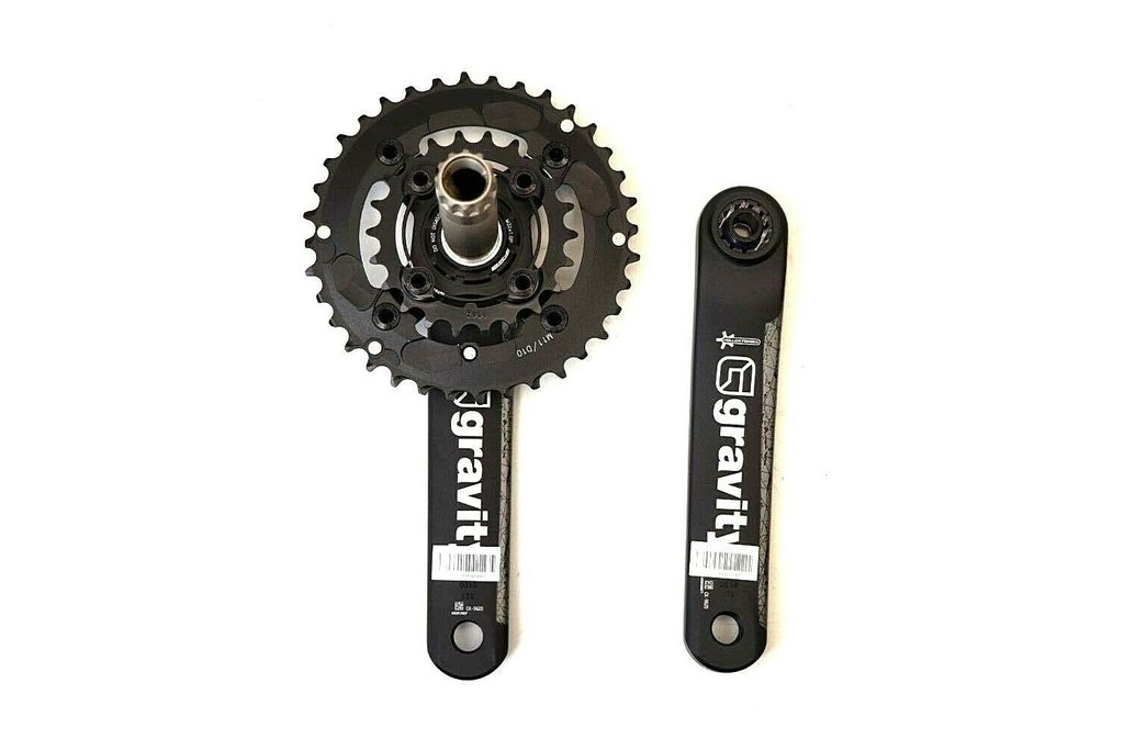 FSA FSA Gravity Grid Megaexo MTB Crankset 38/24t 175mm Black CK-9620S