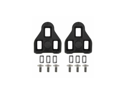 EXUSTAR Exustar Cleats Black 0° Float works with Look Delta Style and Peloton pedals