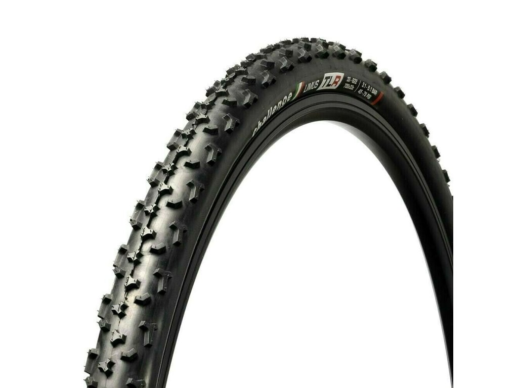 Challenge Challenge Limus TLR 700x33 Tubeless Ready Bicycle Tire Foldable Clincher 120TPI
