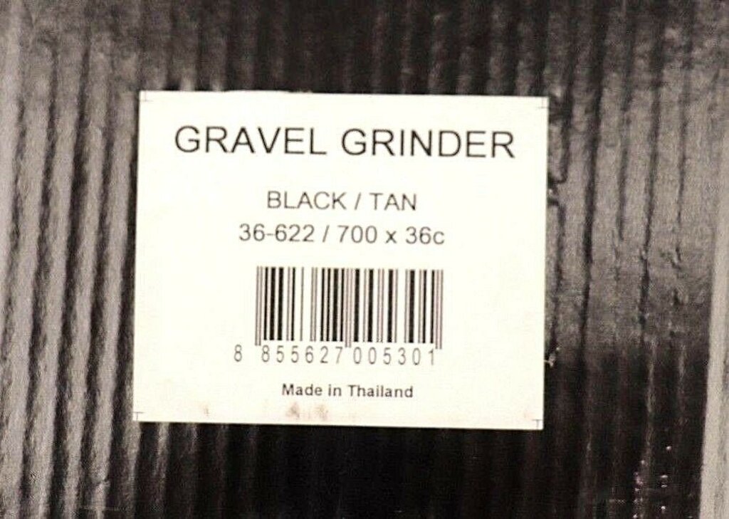 Challenge Challenge Gravel Grinder Handmade Folding Clincher 700 x 36c Black or Black/Tan
