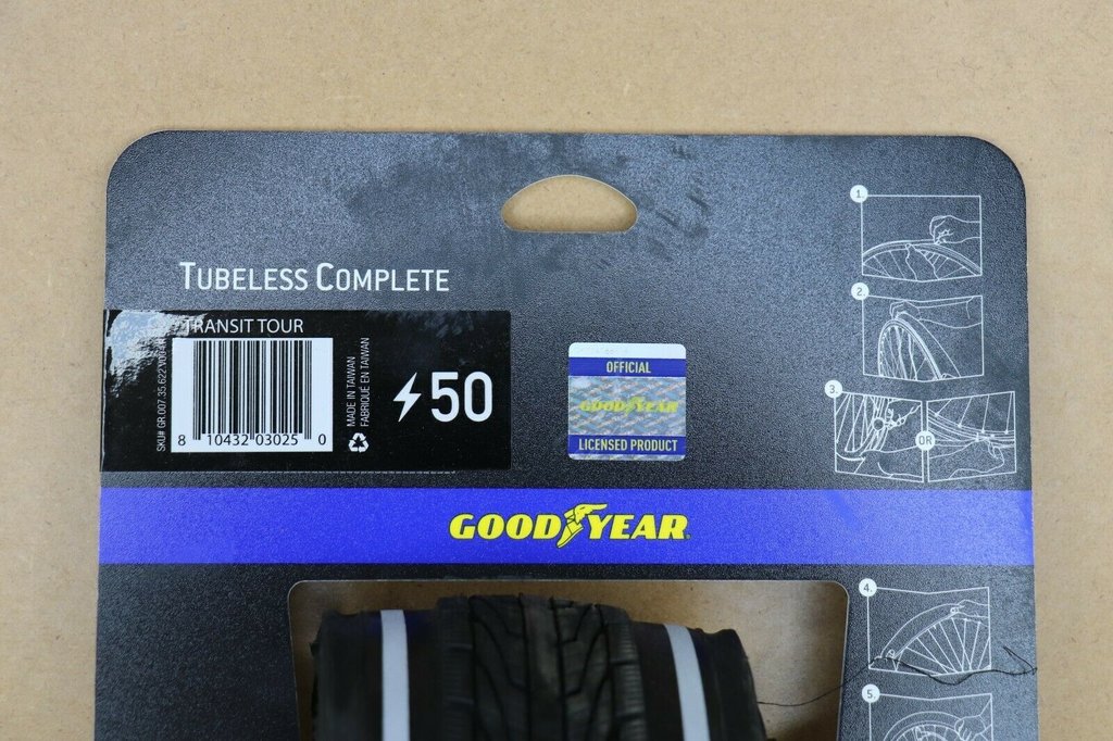 Goodyear Goodyear Transit Tour Folding Tubeless Ready, Reflective, Silica4