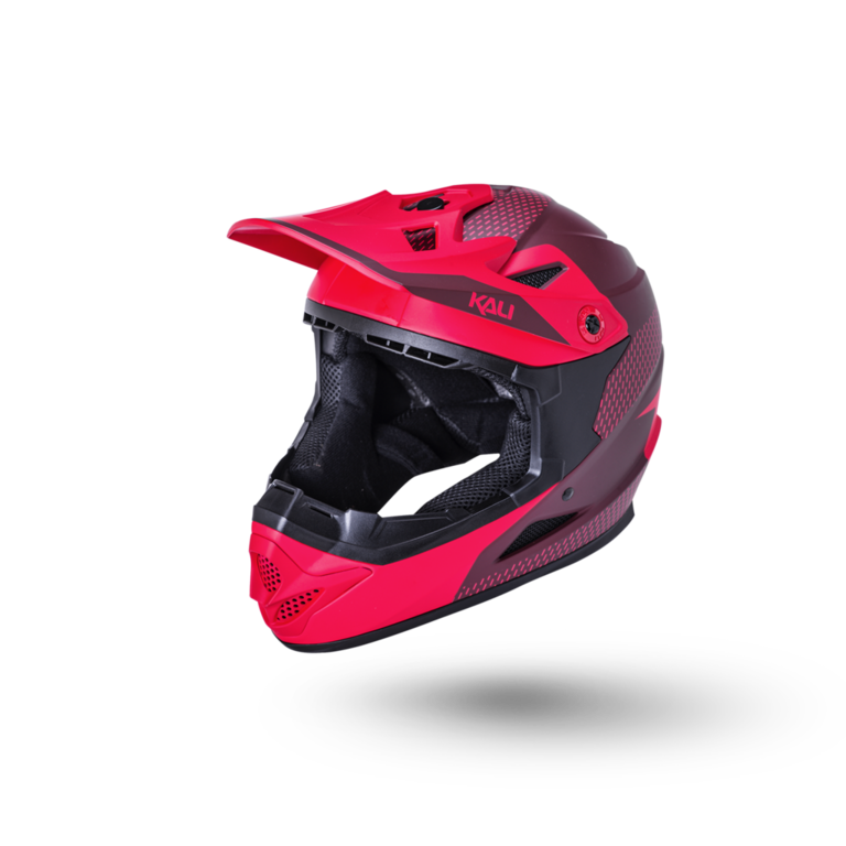 Kali Protectives Kali Protectives Zoka Full-Face Helmet - Dash Matte Red/Burgundy