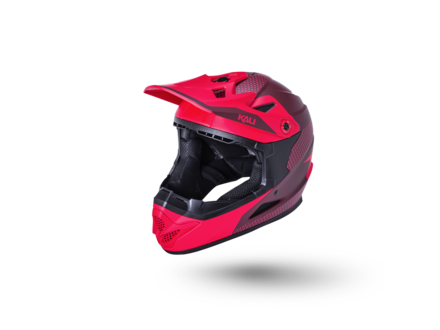 Kali Protectives Kali Protectives Zoka Full-Face Helmet - Dash Matte Red/Burgundy