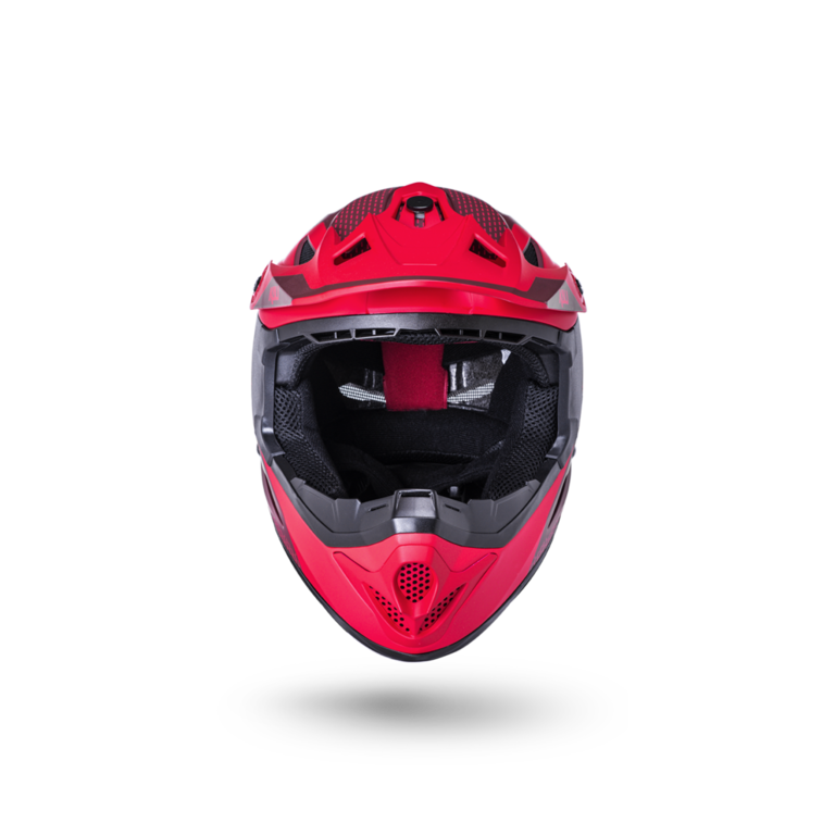 Kali Protectives Kali Protectives Zoka Full-Face Helmet - Dash Matte Red/Burgundy