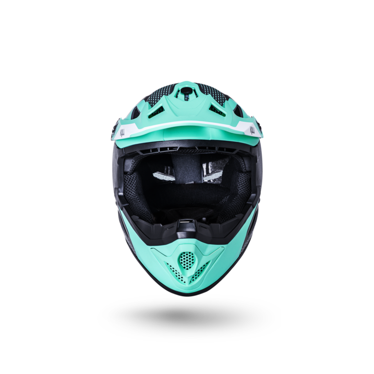 Kali Protectives Kali Protectives Zoka Full Face Helmet - Dash Matte Seafoam / Grey