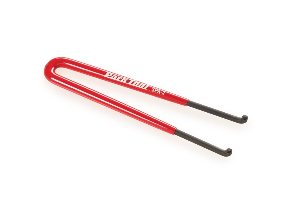 Park Tool PARK TOOL SPA-2 F-W AND DUST CAP SPANNER (RED HANDLE)