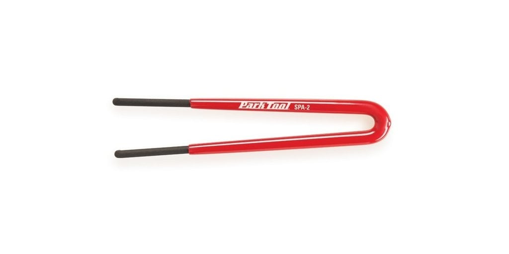 Park Tool PARK TOOL SPA-2 F-W AND DUST CAP SPANNER (RED HANDLE)