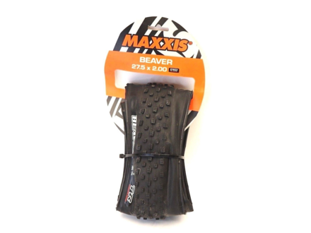 Maxxis Maxxis Beaver 27.5 x 2.00 Tubeless Ready Folding 650B XC MTB Tire Black