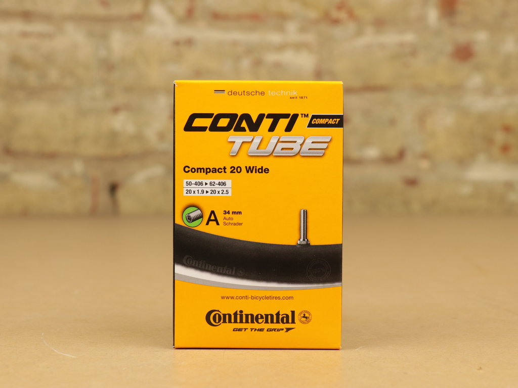 Continental Continental 20 x 1.9 - 2.5 Inner Tubes 34mm Schrader Valve