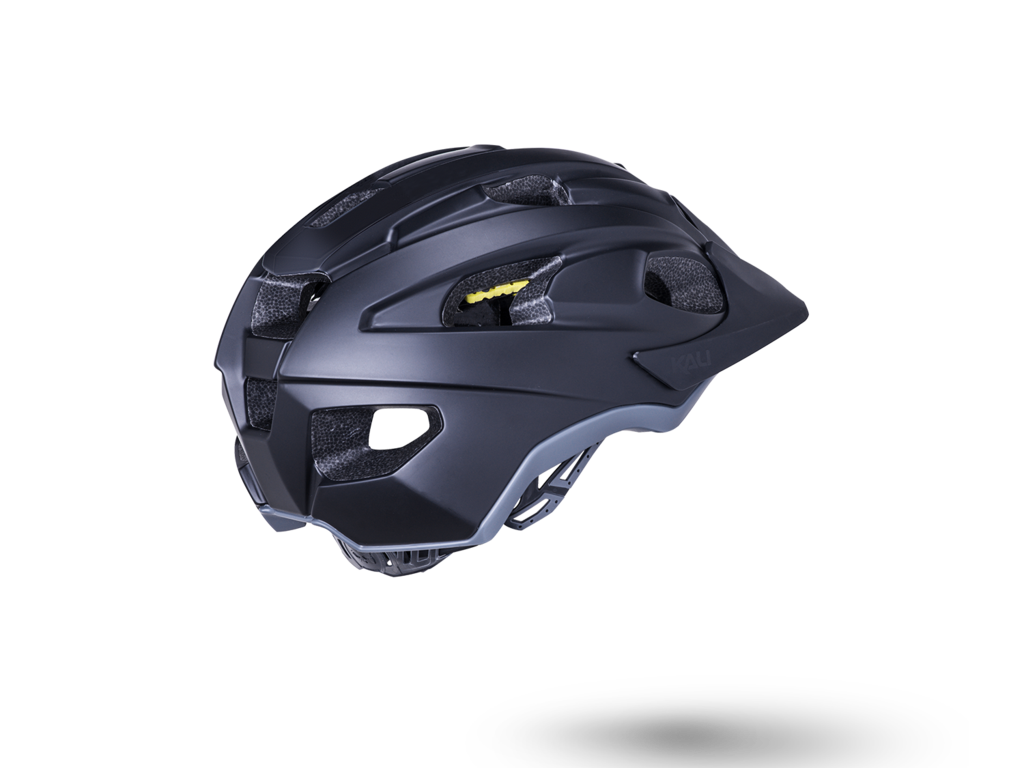 Kali Protectives Kali Protectives Pace Bicycle Helmet Solid Matte Black/Gray