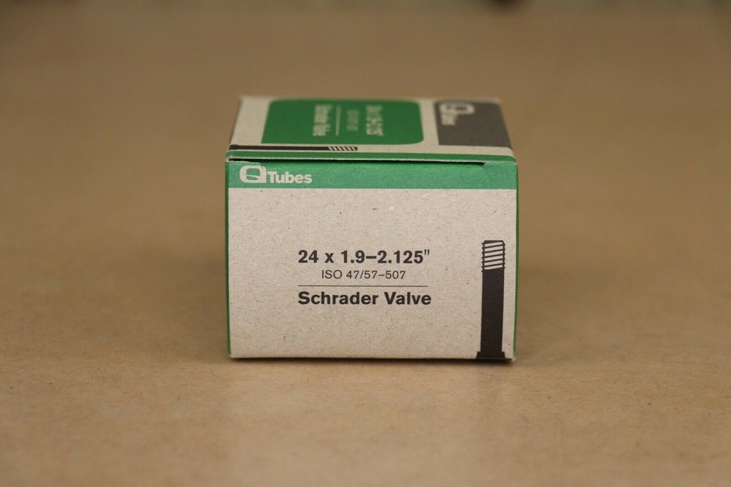 Q-Tubes Q-Tubes 24"x 1.9-2.125" Schrader Valve Tube 156g *Low Lead Valve*