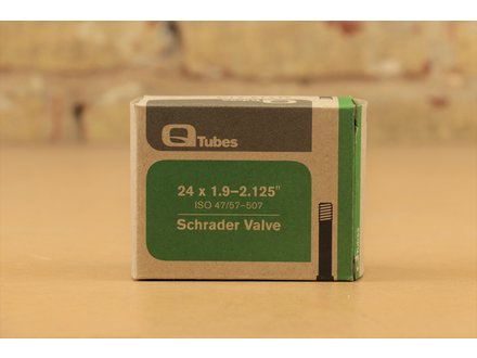 Q-Tubes Q-Tubes 24"x 1.9-2.125" Schrader Valve Tube 156g *Low Lead Valve*