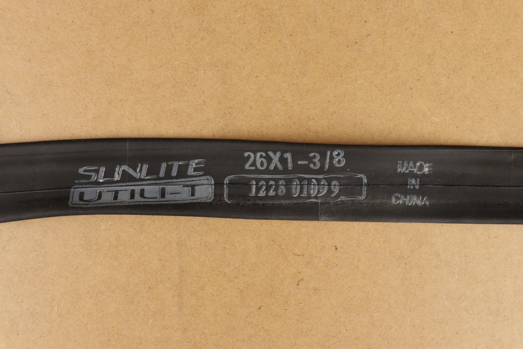 Sunlite SunLite UTILITY 26x1-3/8 Inner Tube 35mm Schrader Valve with R-Core