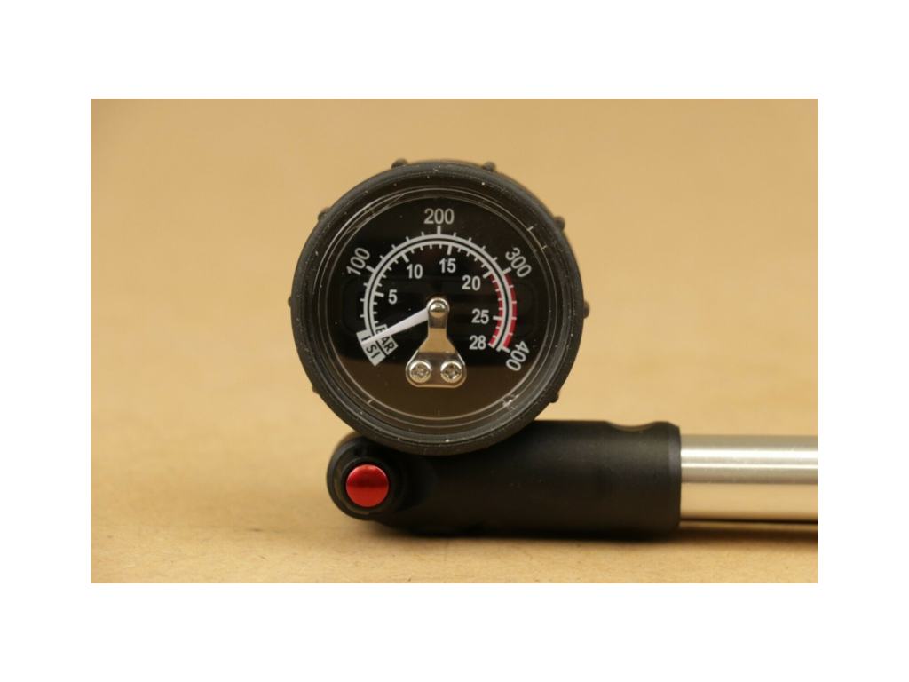 ULTRACYCLE KHS Q2 High Pressure Alloy MTN Bike Shock/Suspension Pump with 1.5" Gauge