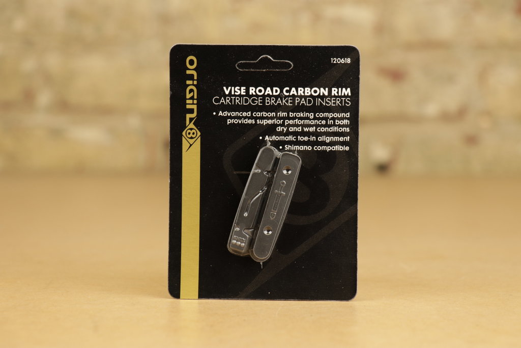 Origin8 Origin 8, Vise Road Carbon Rim Cartridge Brake Pad Inserts - Black