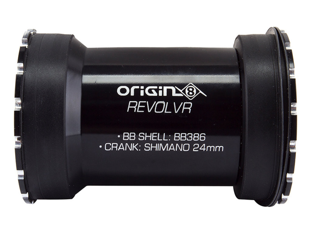 Origin8 Origin8 REVOLVR BB386 Bottom Bracket for Shimano HollowTech II, HTII 24mm cranks