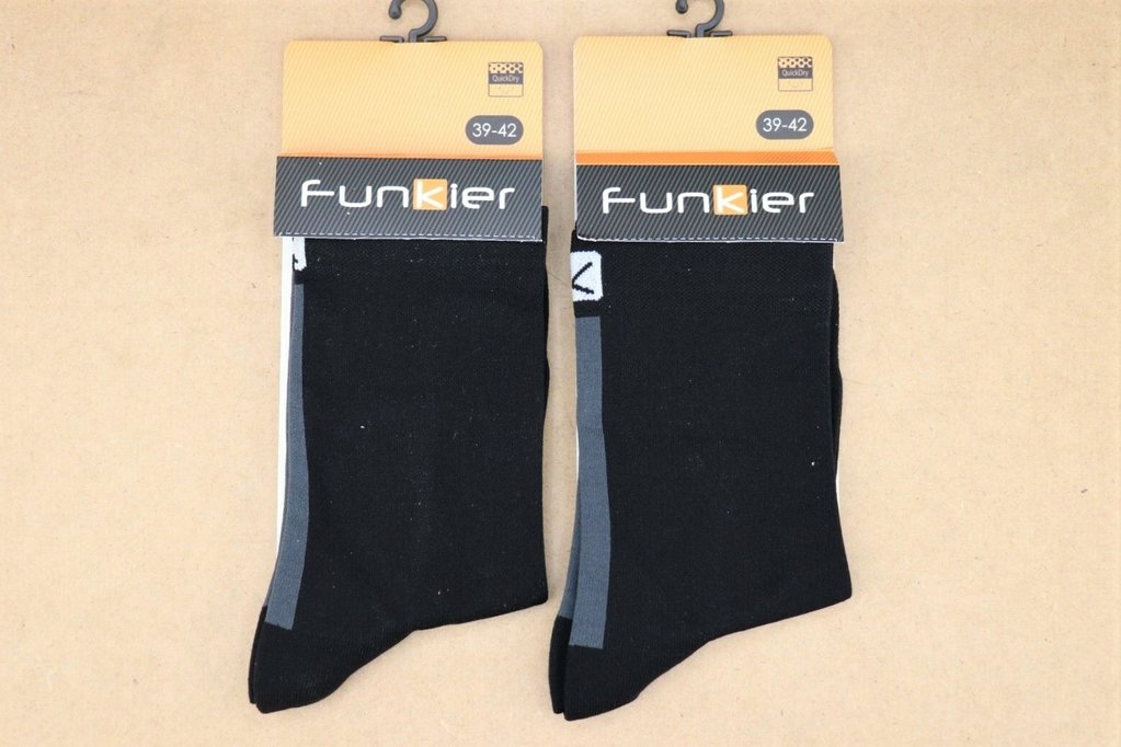 2 Pair Funkier Arezzo 3.5" Cycling Socks