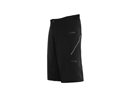 Funkier Lucca, Men's Baggy Mountain Bike Shorts, Quick Dry - Black / B3221-2